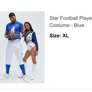 Fashion nova MEN football COSTUME